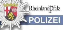 Hier sehen Sie das Logo der Polizei Rheinland-Pfalz mit dem rheinland-pfälzischen Wappen.