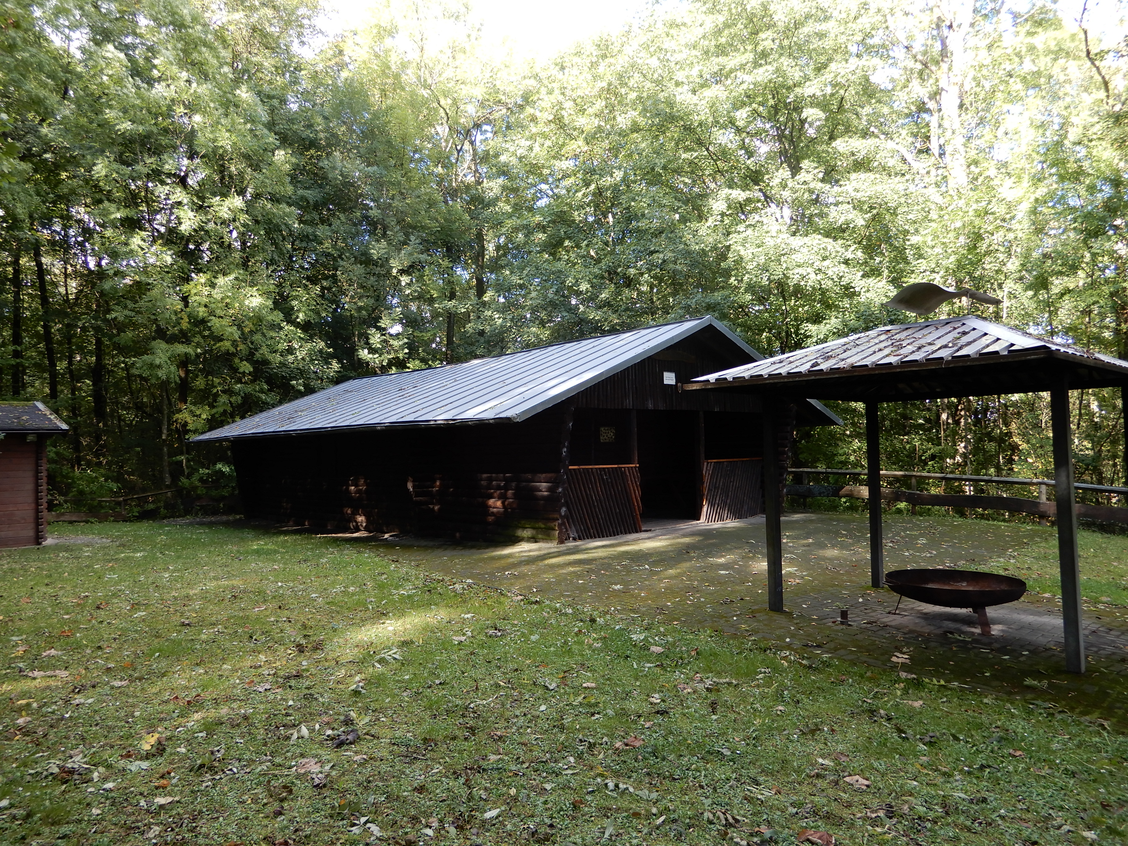 Hier sehen Sie die Grillhütte von Friedewald