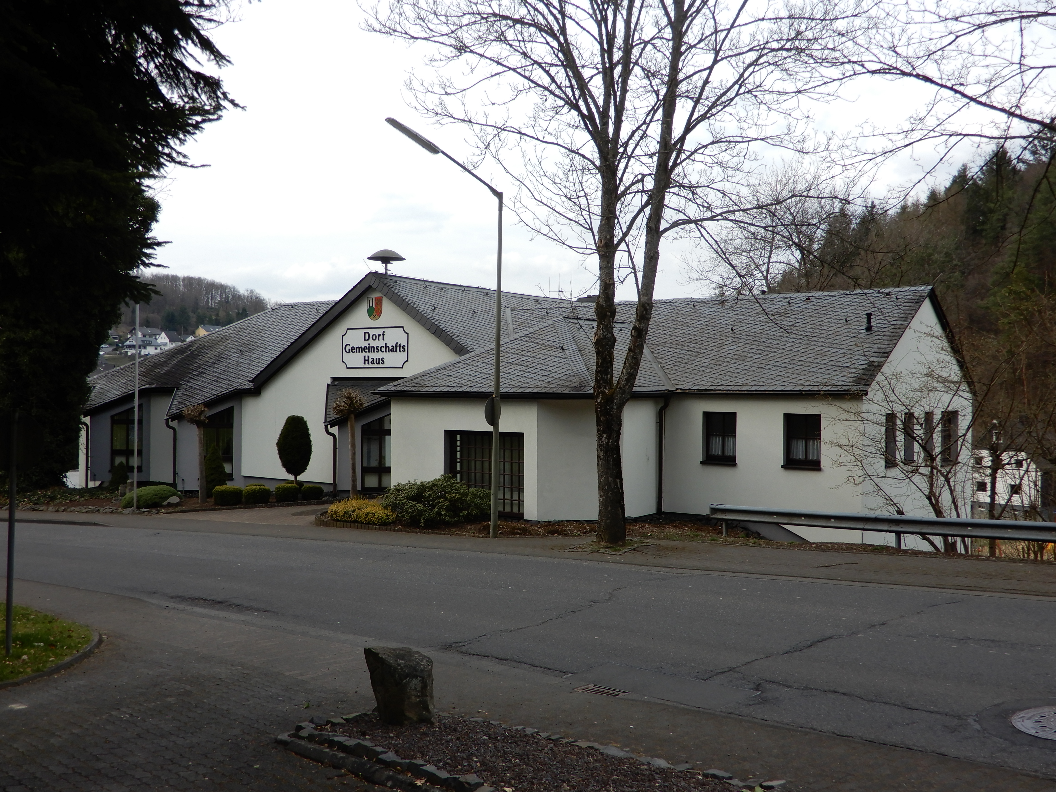 Hier sehen Sie das Dorfgemeinschaftshaus in Niederdreisbach