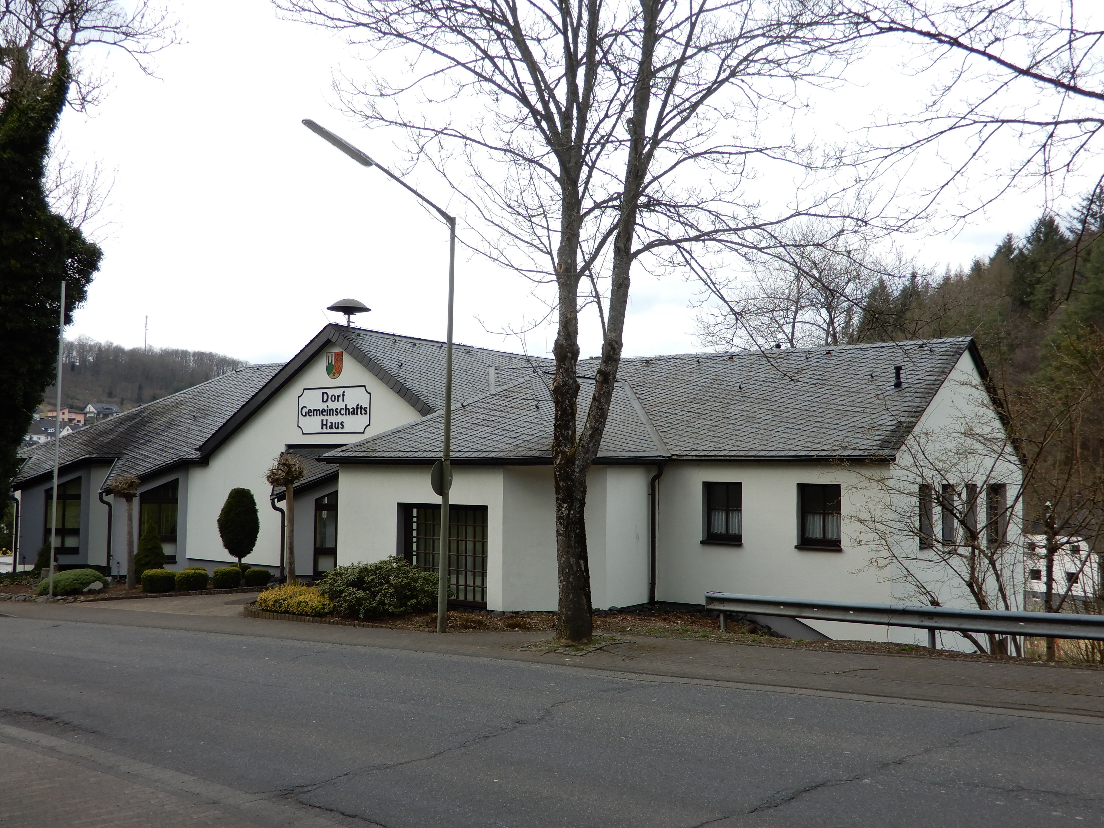 Hier sehen Sie das Dorfgemeinschaftshaus in Niederdreisbach