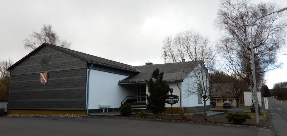 Hier sehen Sie das Dorfgemeinschaftshaus in Nisterberg