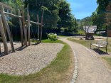 Hier sehen Sie den Mehrgenerationenpark in Schutzbach