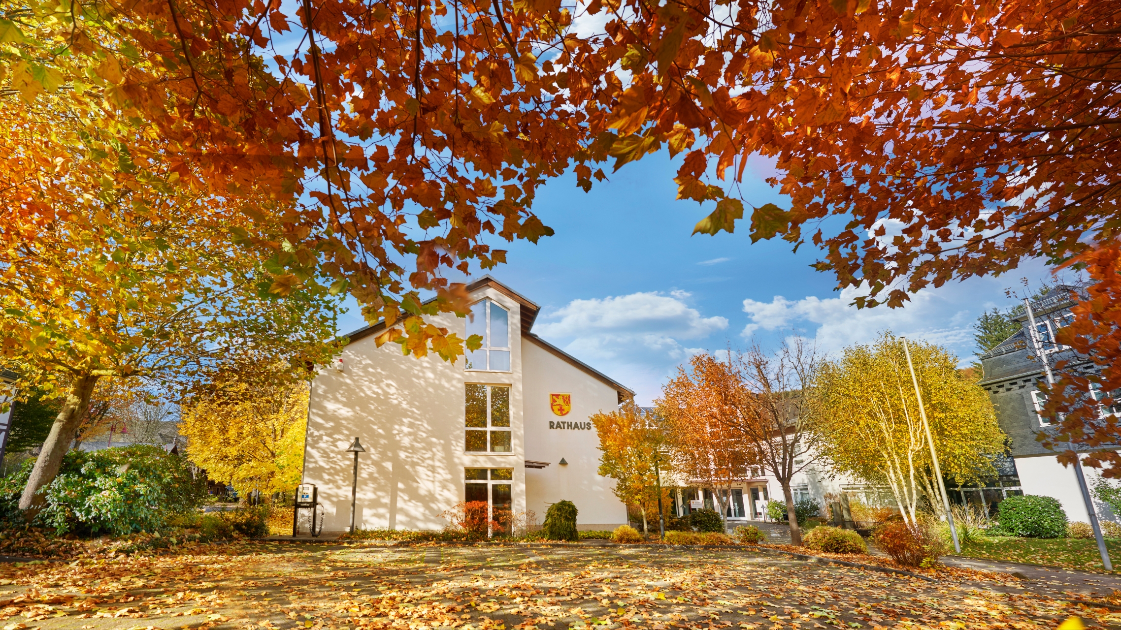 Hier sehen Sie das Rathaus in Daaden 